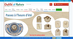 Desktop Screenshot of outils-et-nature.fr